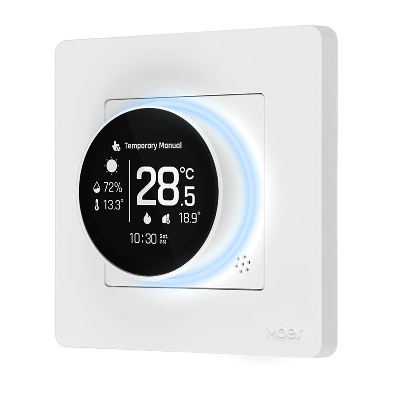Smart Electric Floor Heating Thermostat MOES ZHT-SR-GB ZigBee