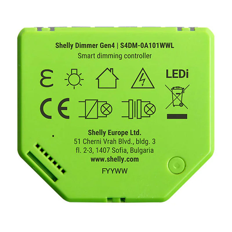 Smart Controller Shelly Dimmer Gen4 Zigbee/Matter
