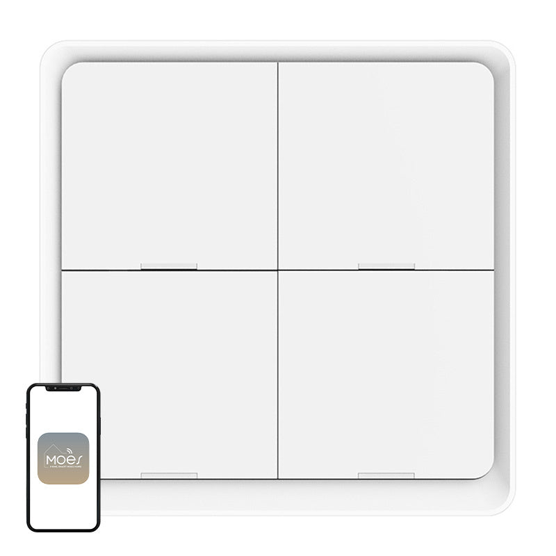 Smart Scene Switch MOES ZT-SY-EU4S ZigBee 4-button