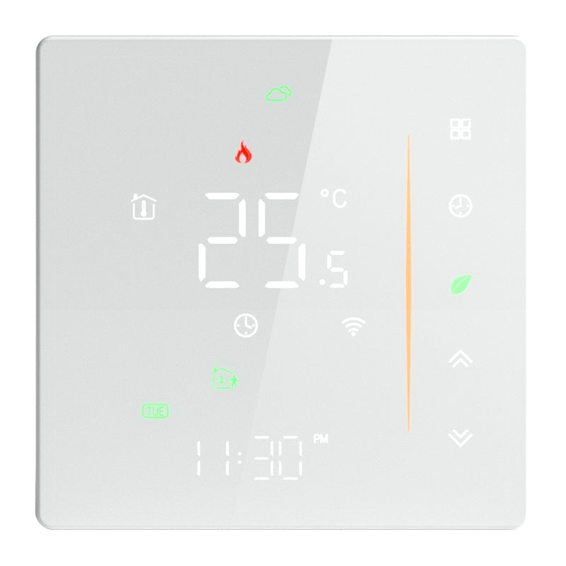 Smart Electric Floor Heating Thermostat MOES WHT-006-GB-WH Wi-Fi (white)