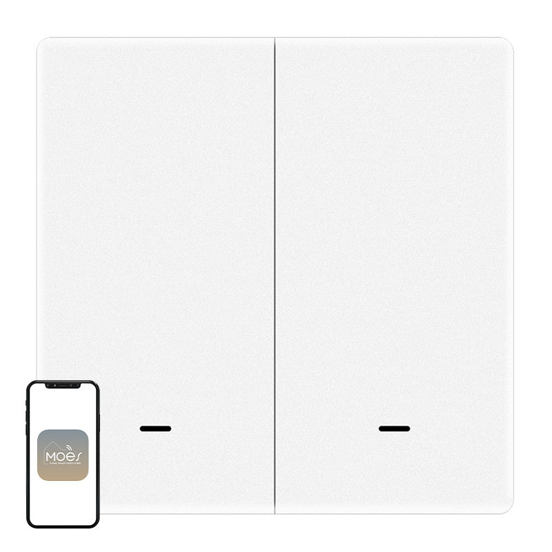 Smart Wireless Scene Switch MOES ZT-B-EU2 ZigBee 2-button