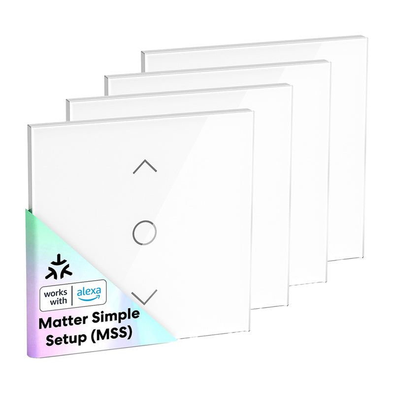Smart roller shutter switch MEROSS MRS100MA(EU) Wi-Fi (Matter) (Set of 4 pcs)