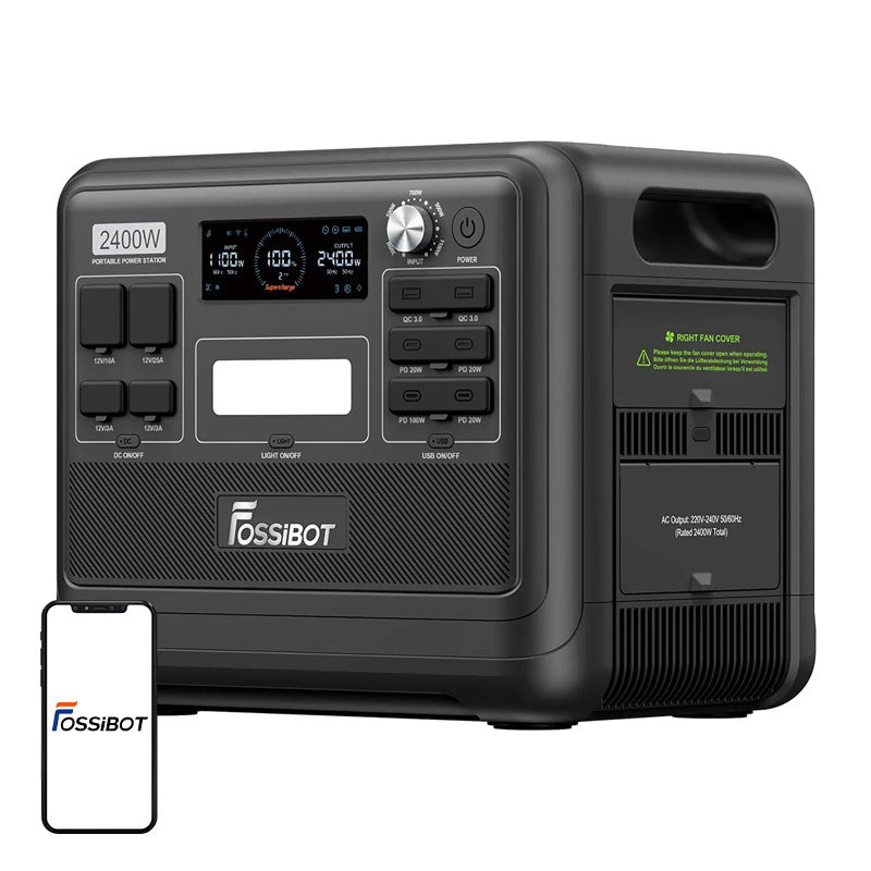 Power station FOSSIBOT F2400