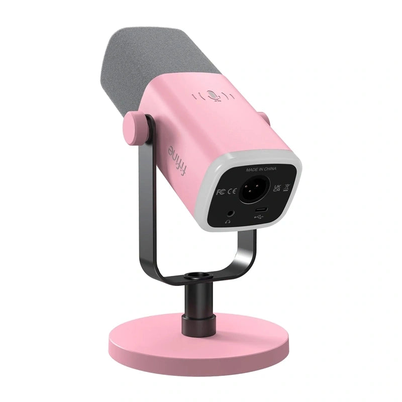 Gaming microphone Fifine AM8 (pink)