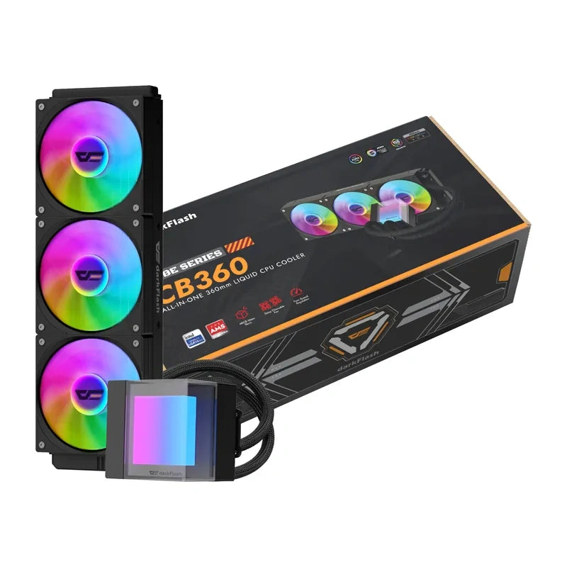 CPU liquid cooler DarkFlash CB360 (black)