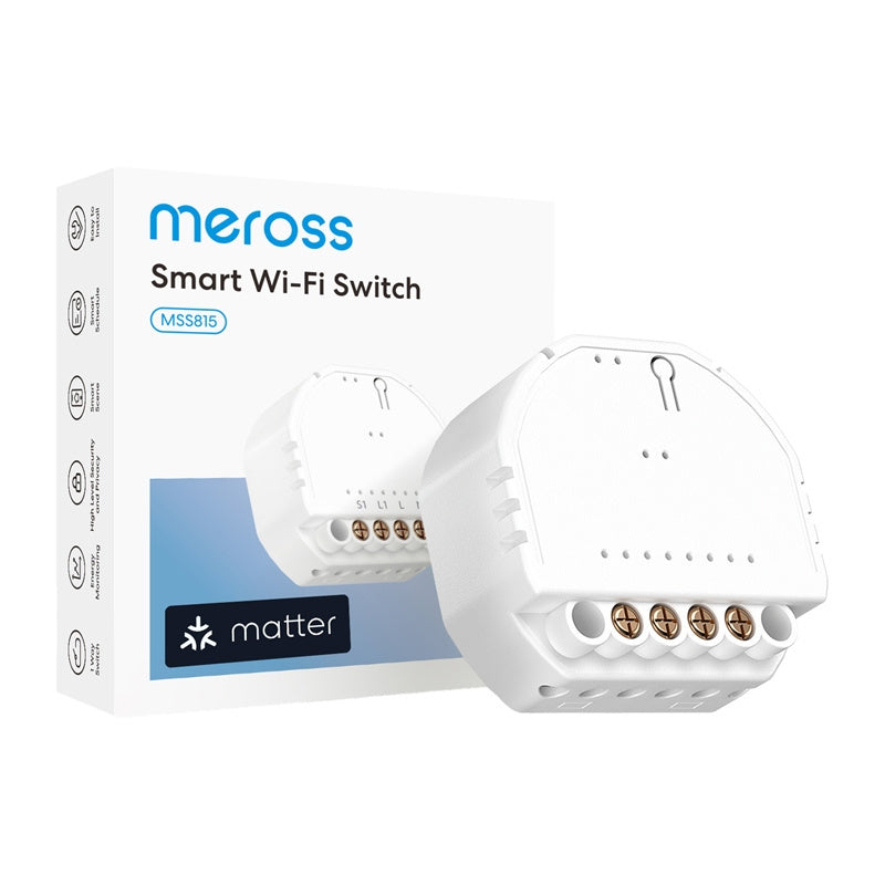 4-Pack Smart Wi-Fi Switch MEROSS MSS815MAQUA-UN