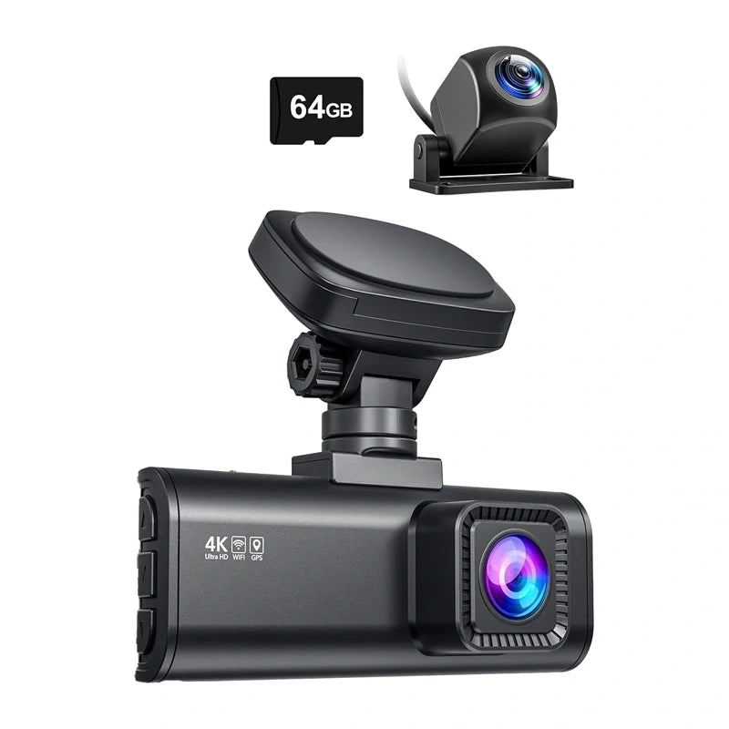 Dashcam REDTIGER F7N WiFi 4K + 1080p