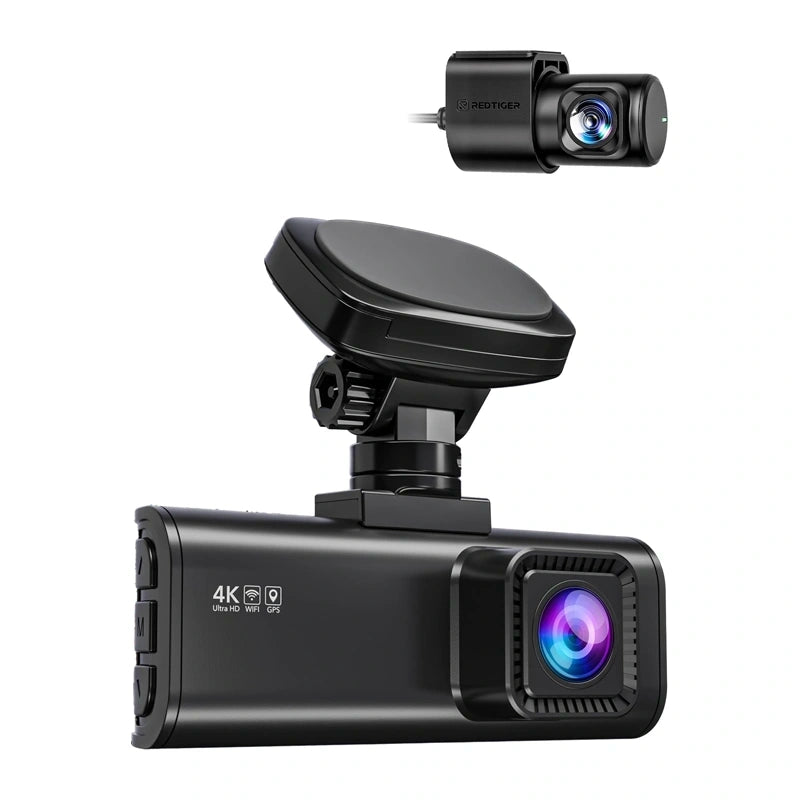 Dashcam REDTIGER F7N Pro WiFi 4K + 1080p 64GB