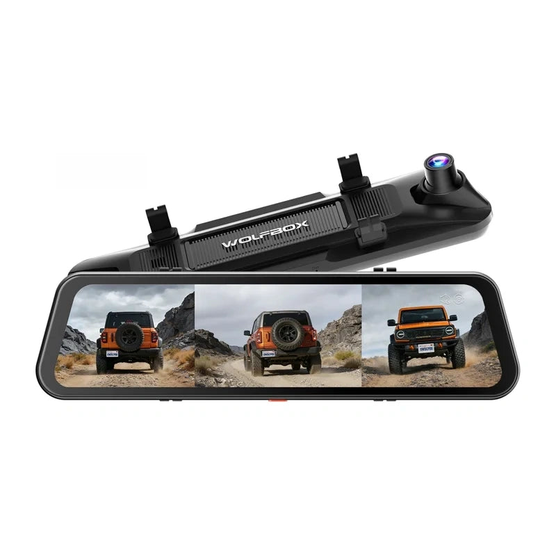 Dashcam WOLFBOX G900TriPro Bumper WiFi 4K + 2.5K
