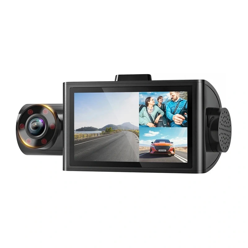 Dashcam WOLFBOX i07 WiFi 2.5K + 1080p