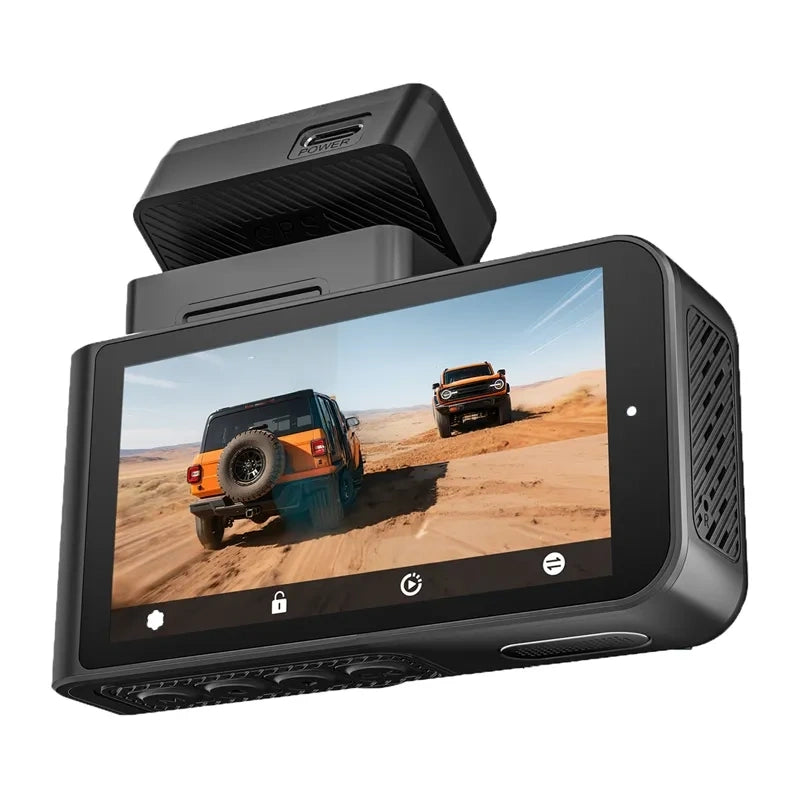 Dashcam WOLFBOX  X3 WiFi 2.5K + 1080p 64GB