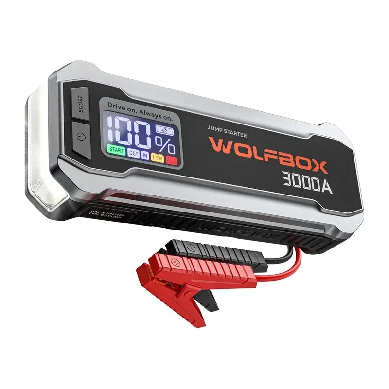 Jump starter WOLFBOX MegaVolt 16 16000mAh 3000A