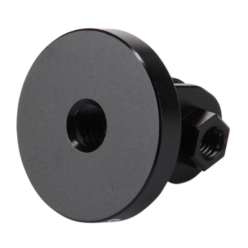 Mount Puluz 1/4 Inch CNC Tripod Mount Adapter for Action Cameras (Black)