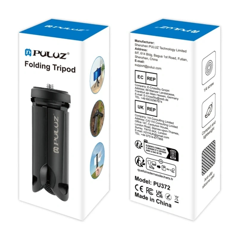 Tripod Puluz Portable Folding Tripod for Cell Phones