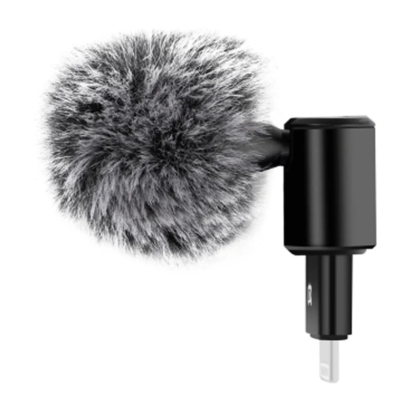 Condenser microphone Puluz 8PIN jack for phone omnidirectional
