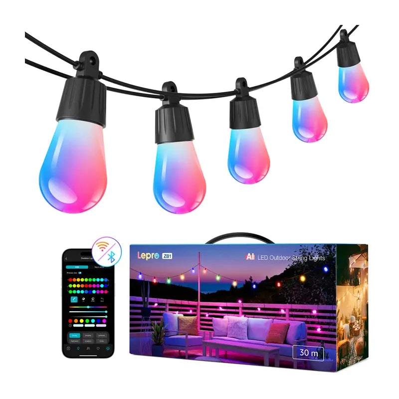 String lights LEPRO ZB1-30 Wi-Fi 30m