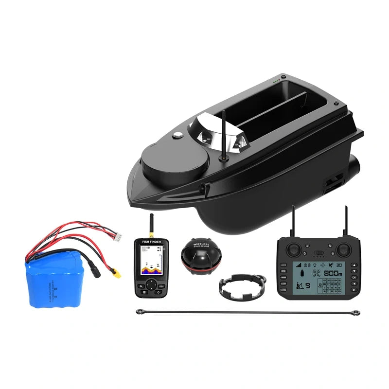 RC Boat FLYTEC V030 with Finder + Battery