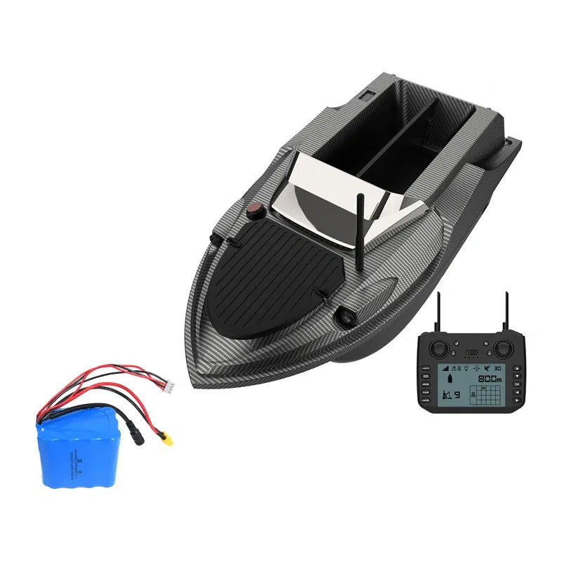 RC Boat FLYTEC V080 with Finder + Battery