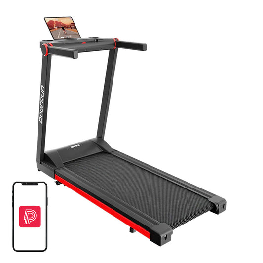 DeerRun A1 Foldable Treadmill (black and red)