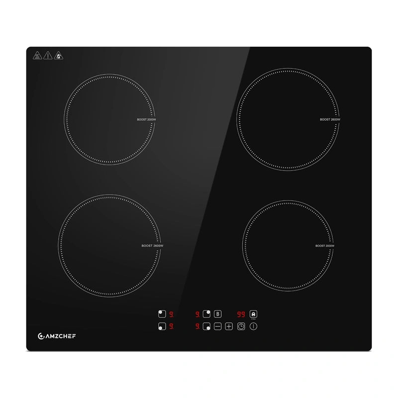 Induction cooktop AMZCHEF CE-T-74IB4xyzf-CS 4 zones