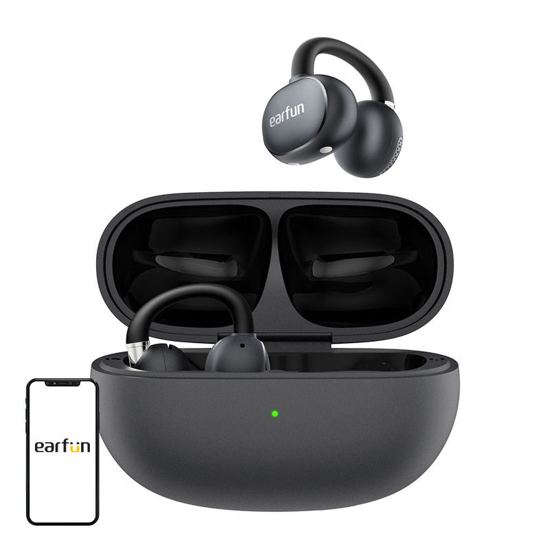 Wireless earbuds EARFUN Clip 2 (black)