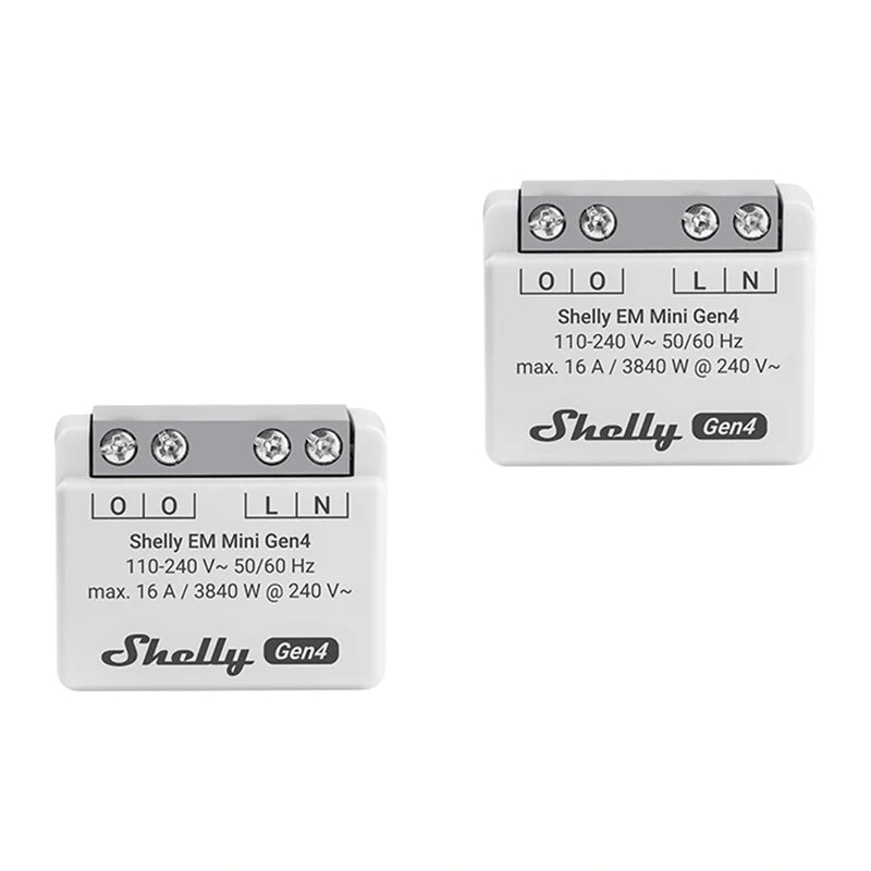 Energy meter SHELLY EM Mini Gen4 2-pack