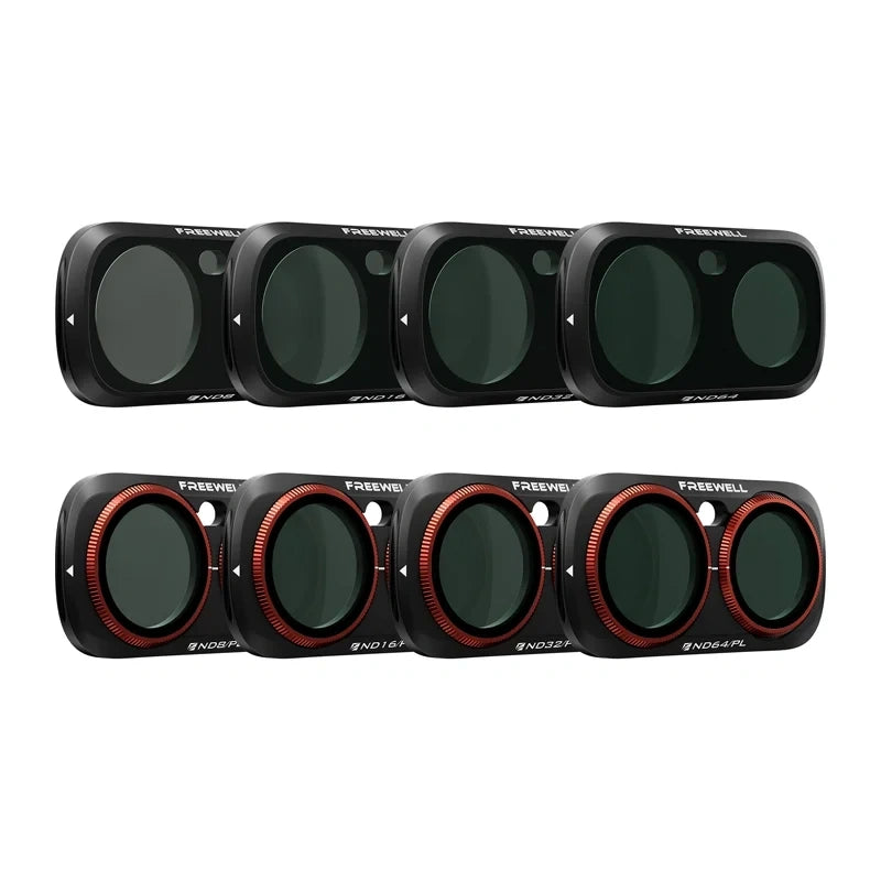 Filter set Freewell for Insta360 Luna Ultra All Day 8pcs