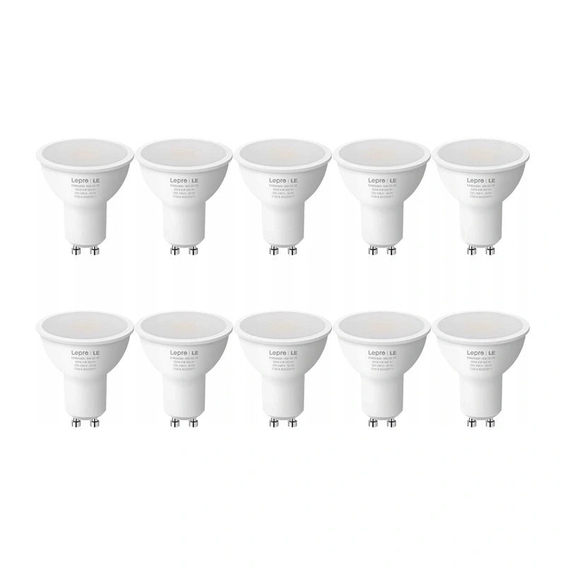 LED bulb LEPRO 200081-WW-EU-10 GU10 4.5W (50W) 345lm 2700K 100° 10pcs