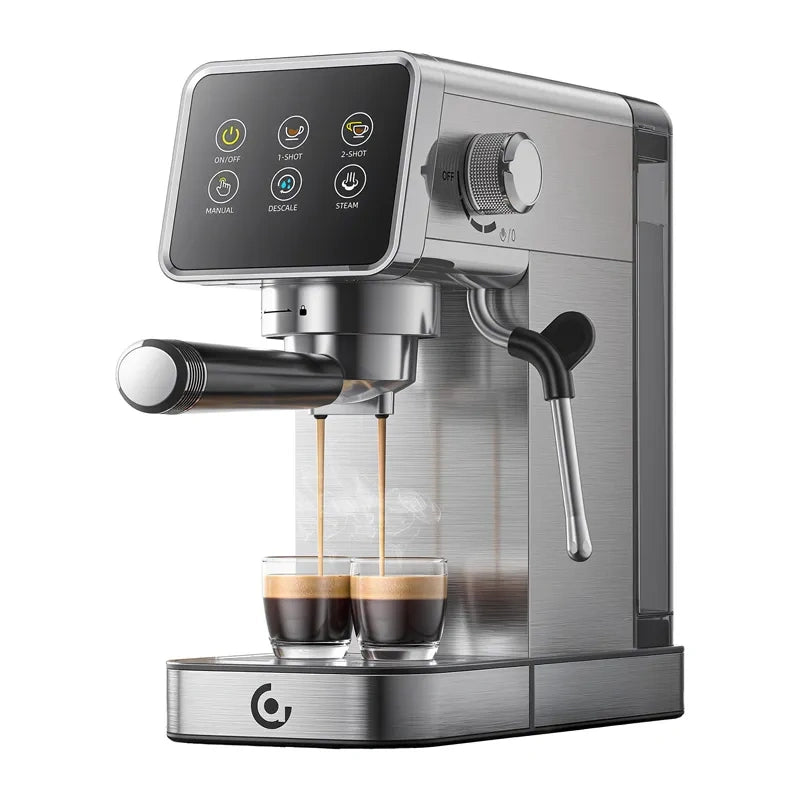 Semi-automatic espresso machine AMZCHEF CE-AZ-EM1507-SV