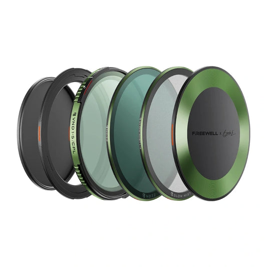 Variable density ND/CPL filter kit Freewell Brandon Li 77mm