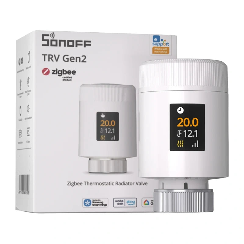 Thermostatic radiator valve SONOFF TRV Gen2 ZigBee