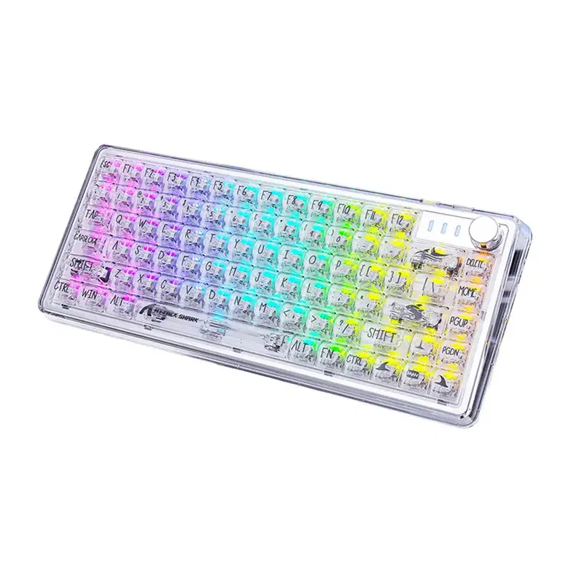 Mechanical keyboard ATTACK SHARK K75 (white)