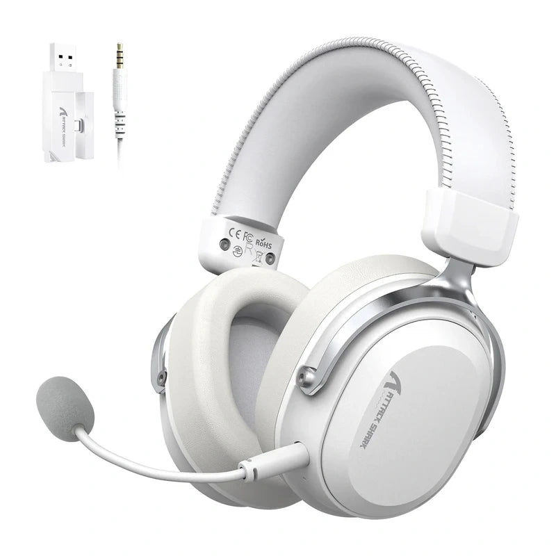 Headphones ATTACK SHARK L30PRO (white)