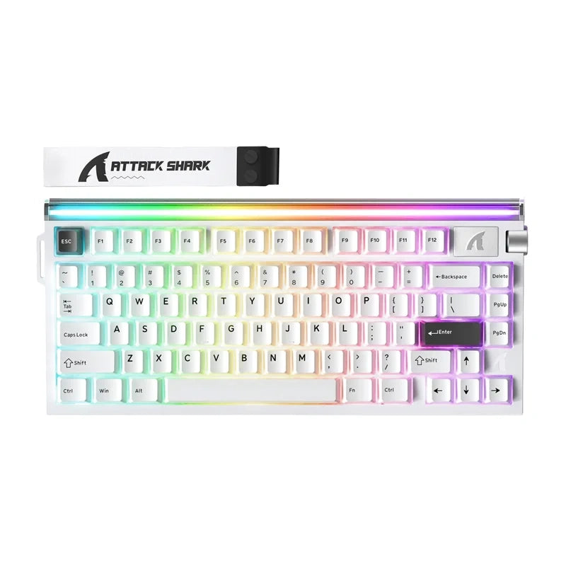 Keyboard ATTACK SHARK R85HE (white)