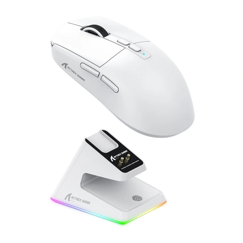 Computer mouse ATTACK SHARK X6 (white)