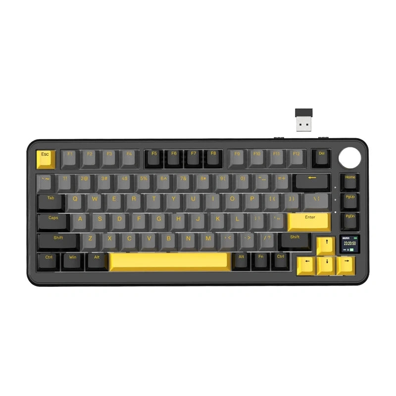 Wireless keyboard ATTACK SHARK X85PRO 3-mode ( star black)