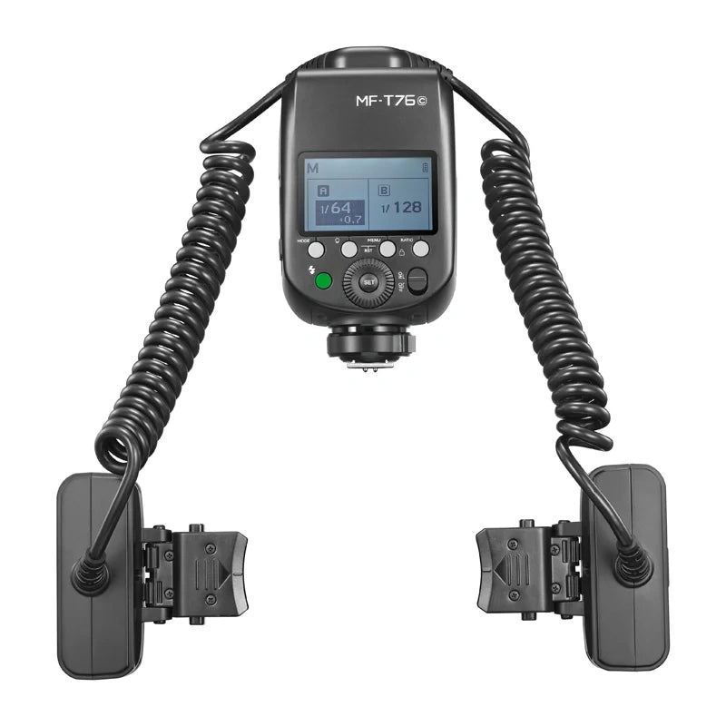 Twin-head macro flash Godox MF-T76N for Nikon