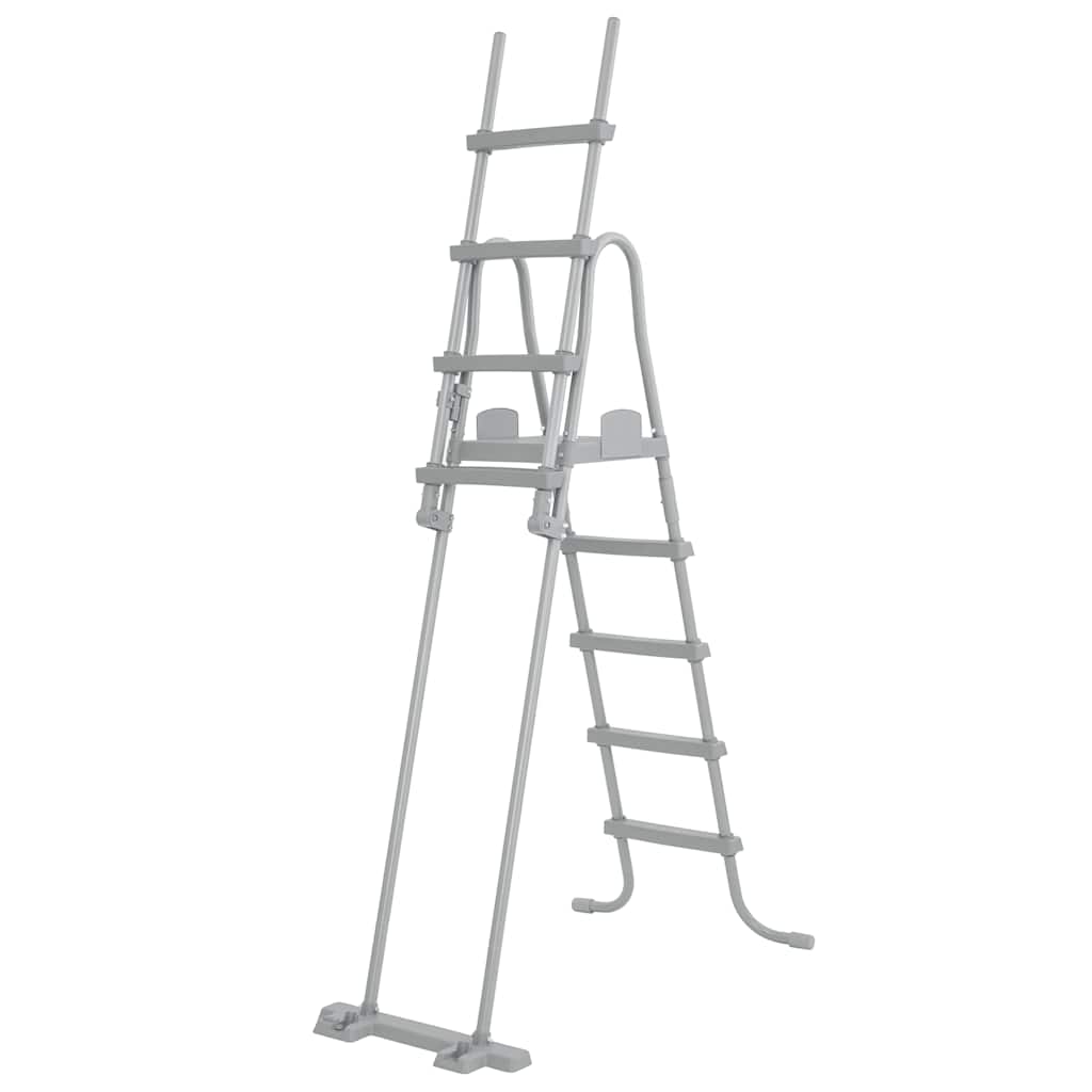 Bestway Flowclear Σκάλα Ασφαλείας Πισίνας με 4 Σκαλοπάτια 132 εκ.