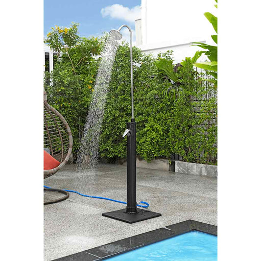 Bestway Ντουζιέρα Solar Flow Εξωτερικού Χώρου Μαύρη 8 Λίτρων