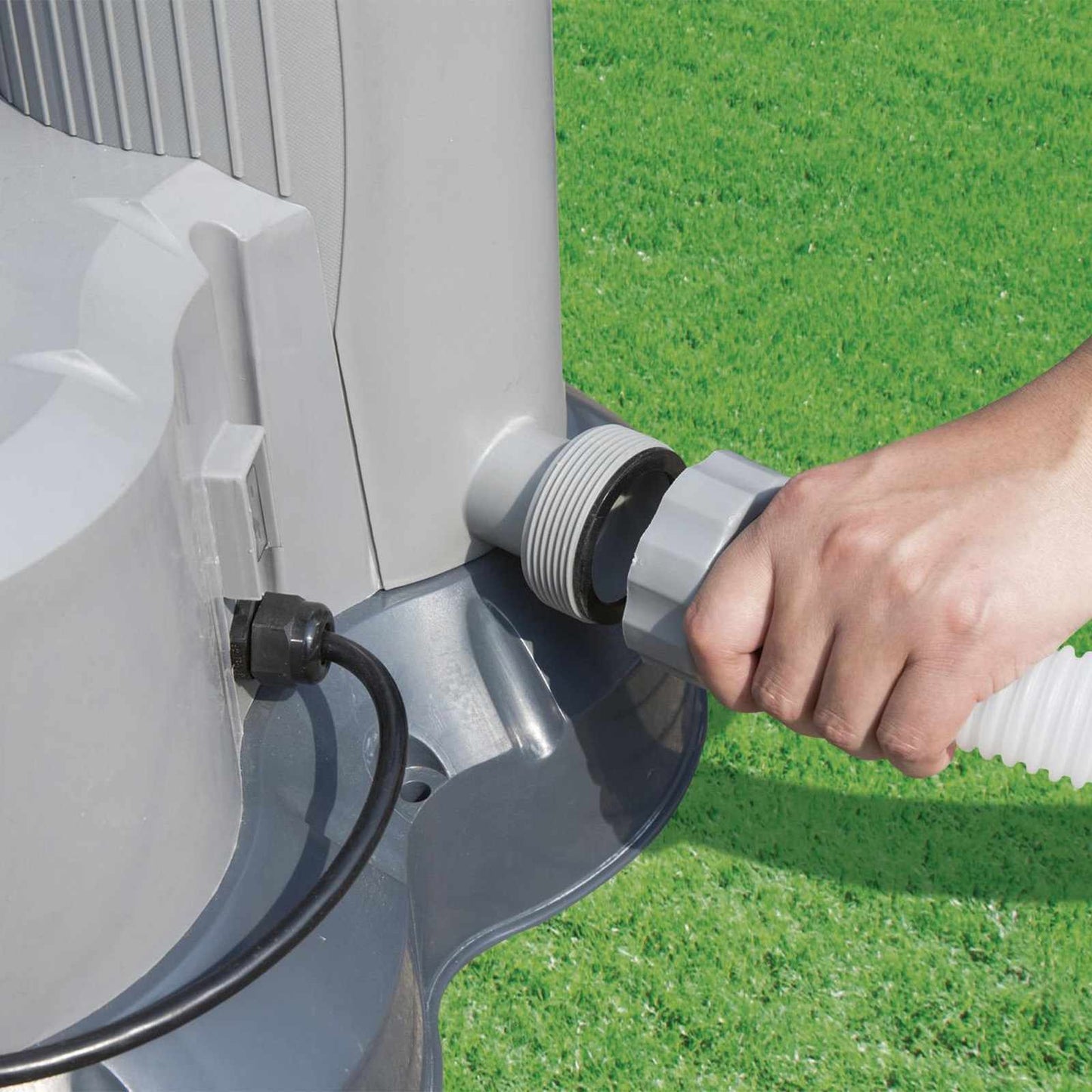 Bestway Ηλιακός Ματ Θέρμανσης Πισίνας Μαύρο 110 x 171 εκ PVC
