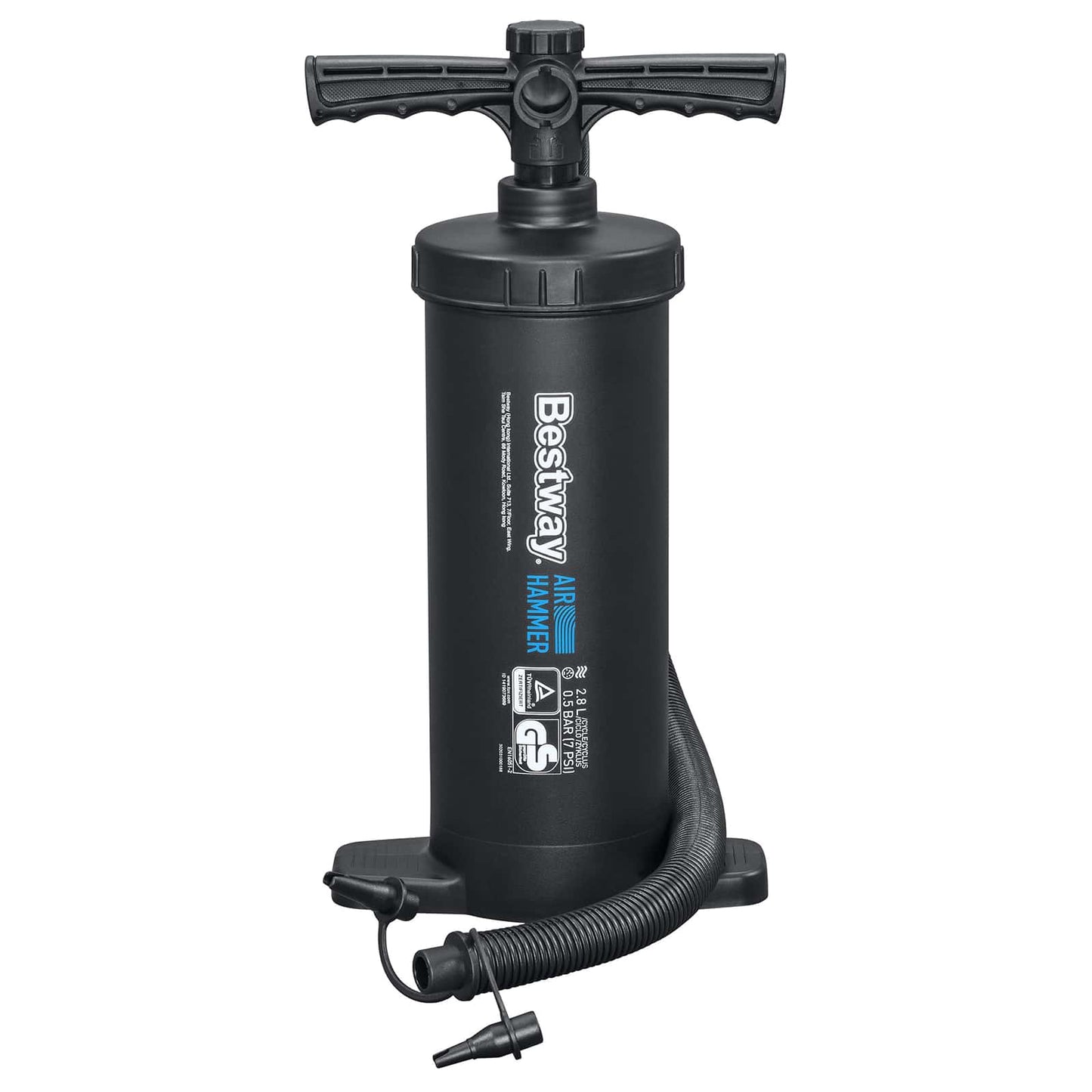 Bestway Φουσκωτή βάρκα Γκρι και Λευκό 3,64 x 1,66 μ PVC