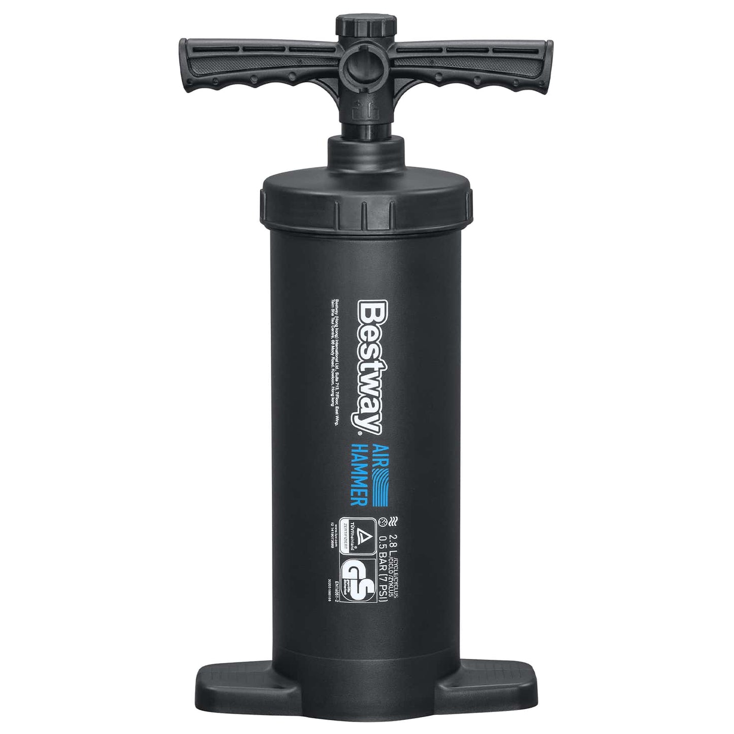 Bestway Φουσκωτή βάρκα Γκρι και Λευκό 3,64 x 1,66 μ PVC