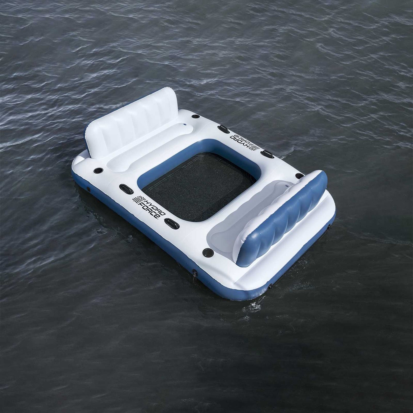 Bestway Πλωτό Νησί Hydro-Force 2 τμχ. 269 x 182 x 67 εκ Λευκό και Μπλε