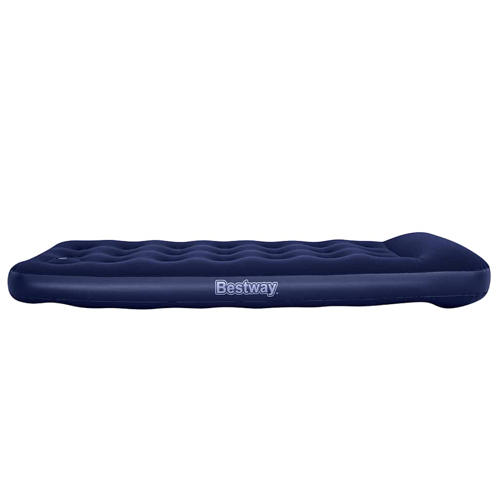 Bestway Αερόστρωμα 185x76x28 εκ. Βελουτέ με Ενσωματωμένη Τρόμπα Ποδιού