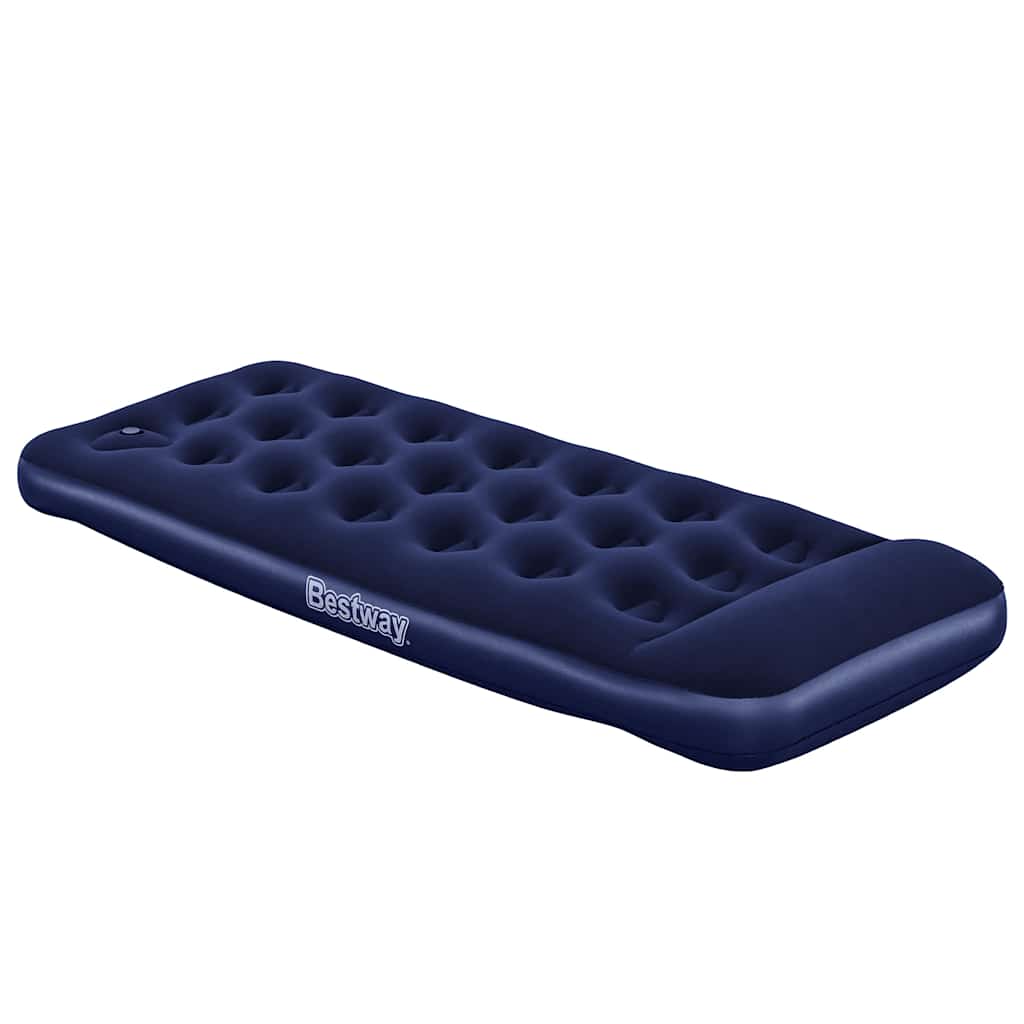 Bestway Αερόστρωμα 185x76x28 εκ. Βελουτέ με Ενσωματωμένη Τρόμπα Ποδιού
