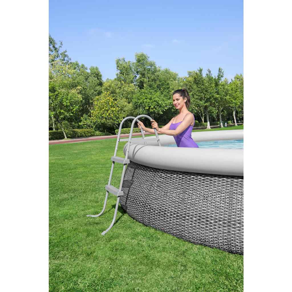 Bestway Σκάλα Πισίνας με 2 Σκαλοπάτια Flowclear 84 εκ.