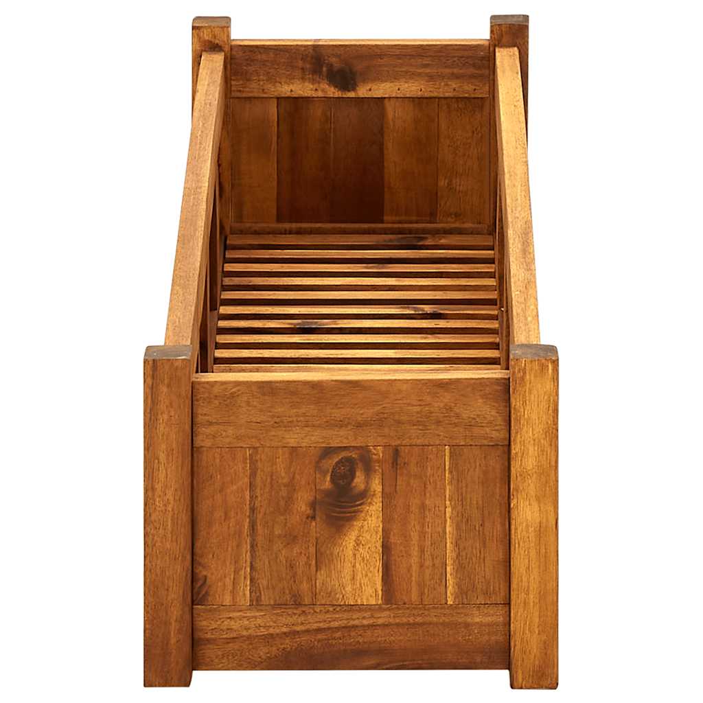 vidaXL Ζαρντινιέρα Υπερυψωμένη 100 x 30 x 25 εκ. από Ξύλο Ακακίας