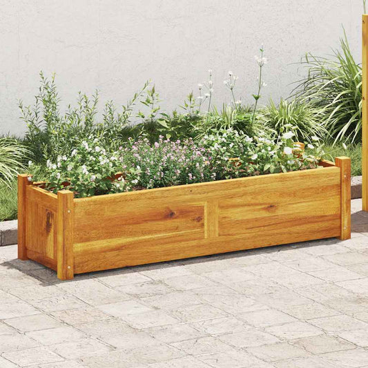 vidaXL Ζαρντινιέρα Υπερυψωμένη 100 x 30 x 25 εκ. από Ξύλο Ακακίας