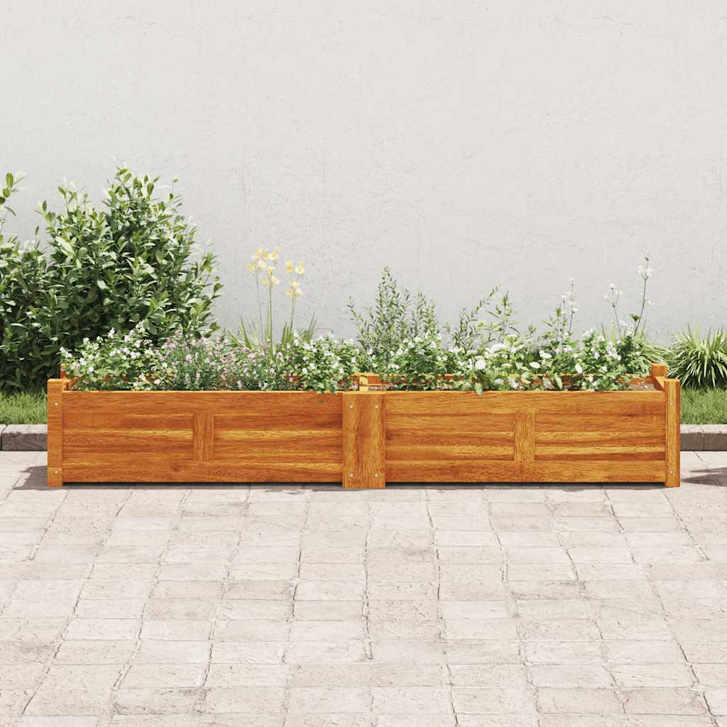 vidaXL Ζαρντινιέρα Υπερυψωμένη 150 x 30 x 25 εκ. από Ξύλο Ακακίας