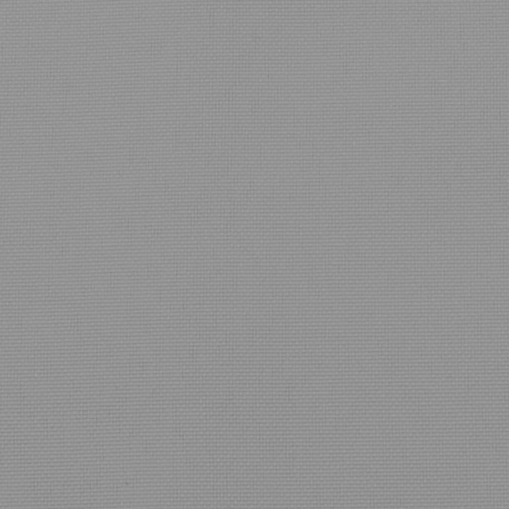 vidaXL Μαξιλάρι Πάγκου Κήπου Γκρι 180 x 50 x 3 εκ. Ύφασμα Oxford